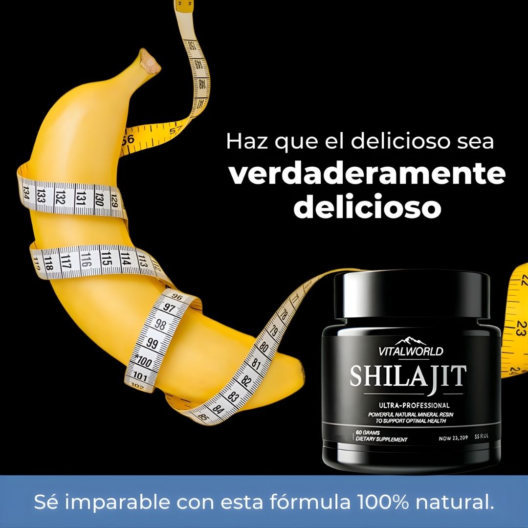 SHILAJIT VITAL WORLD: El Shot de Energía #1