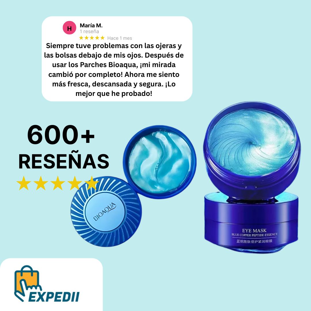 PARCHES REJUVENECEDORES BIOAQUA X60 UNIDADES