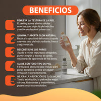 Dr. Melaxin · Exfoliante de Arroz — Elimina Células Muertas y Revela tu Piel Nueva