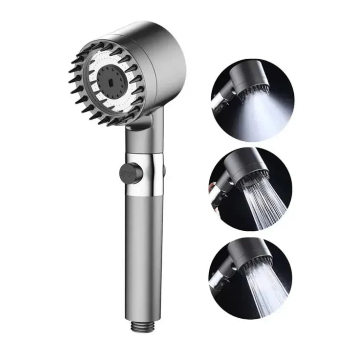 Cabezal Regadera De Ducha De Alta Presión y Filtro de agua HydroJet®