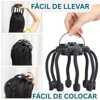 RelaxaPulse: Masajeador Eléctrico Relajante   ¡Adiós a las Migrañas y Dolores de Cabeza!