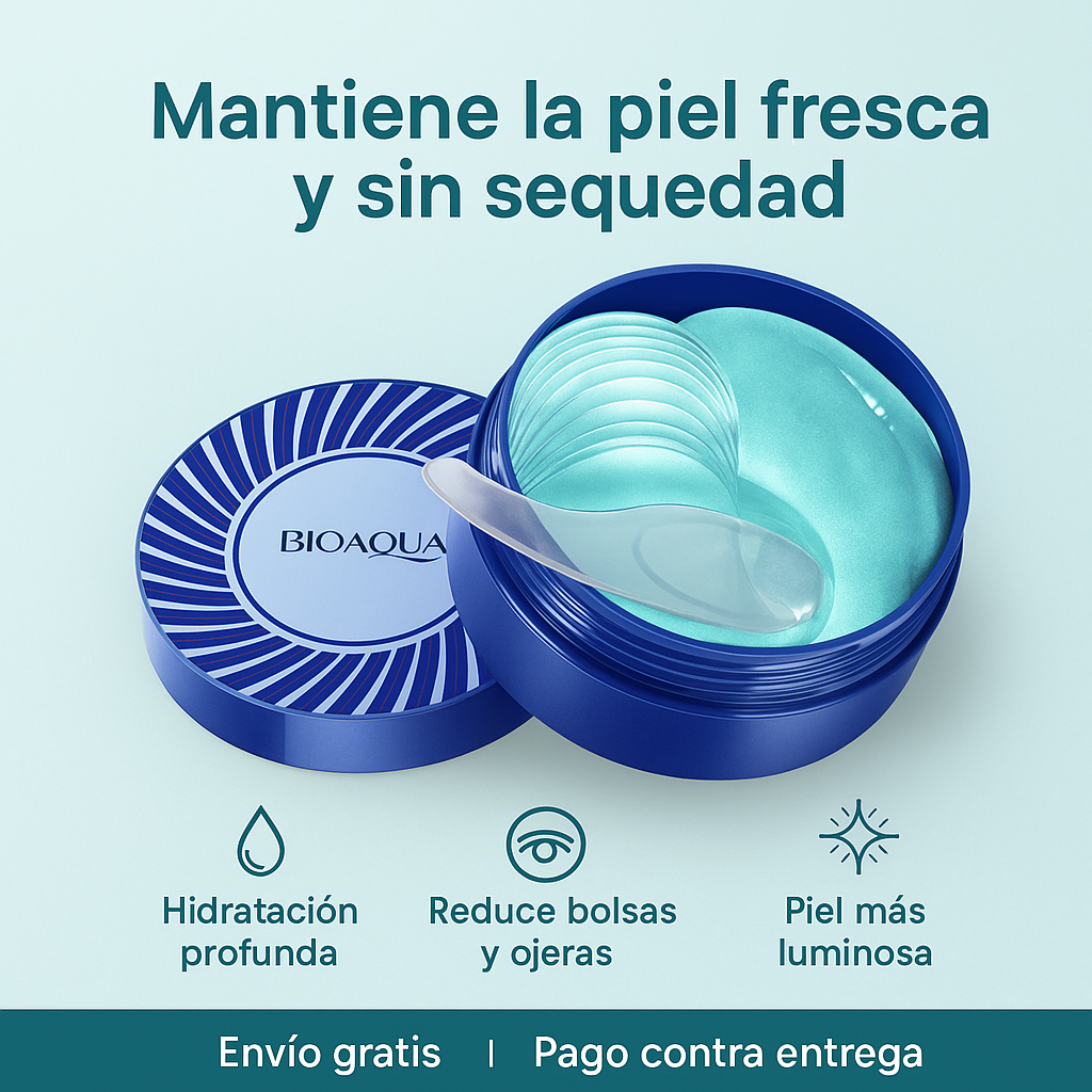 PARCHES REJUVENECEDORES BIOAQUA X60 UNIDADES
