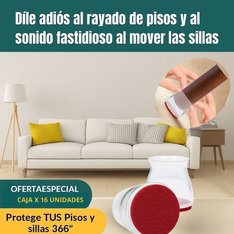 Protectores Premium para Patas de Sillas: Protección Total para tu Piso