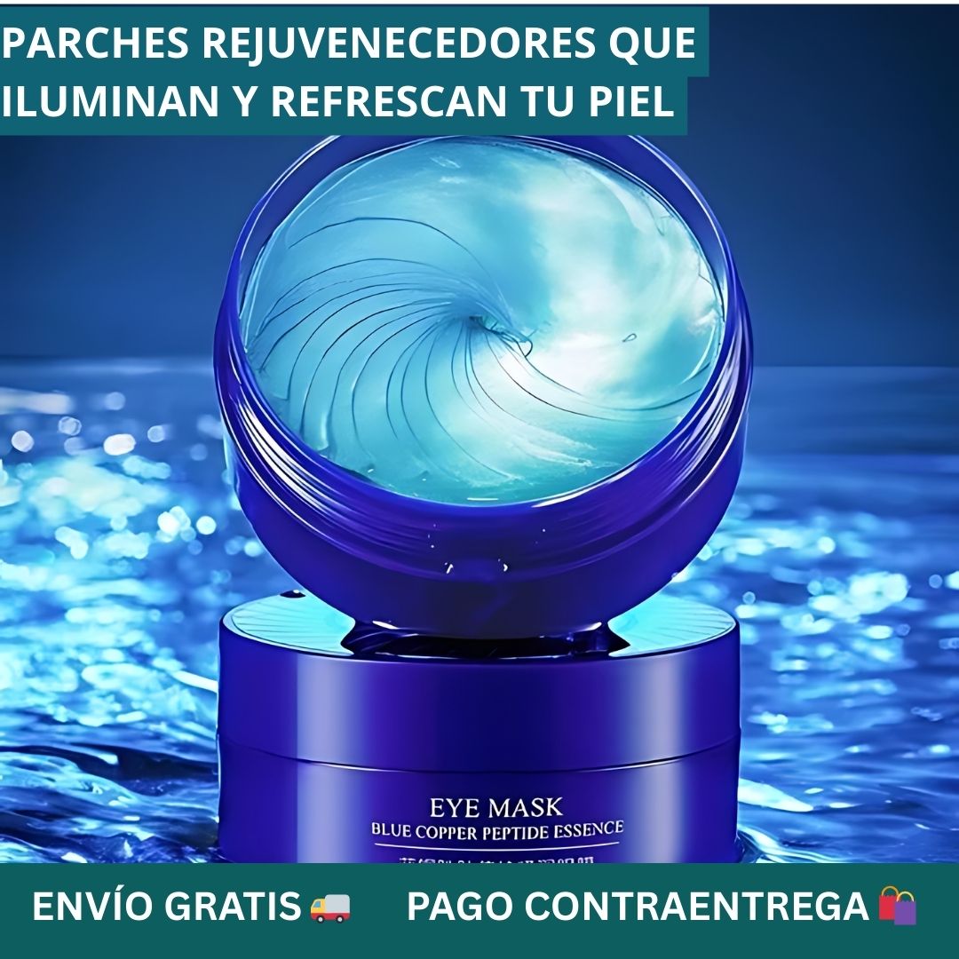 PARCHES REJUVENECEDORES BIOAQUA X60 UNIDADES