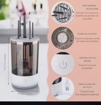 CleanBrush Pro: Lavado y Esterilización Rápida de Brochas