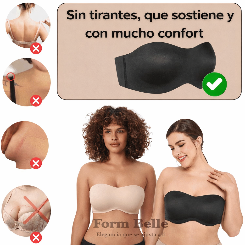 💎 SheeHome el Brasier que siempre soñaste sin tirantes, silueta perfecta y comodidad total💎