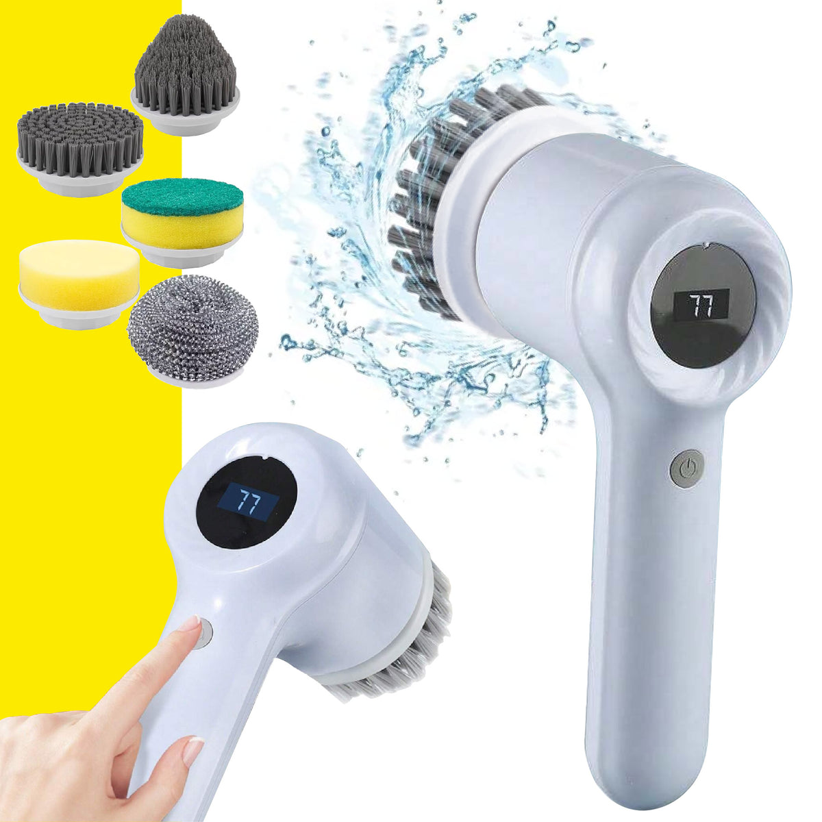 Cepillo Eléctrico Limpieza 5en1