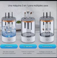 CleanBrush Pro: Lavado y Esterilización Rápida de Brochas