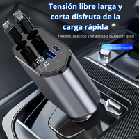 ENCHUFE CONECTOR DE CARRO 4 EN 1