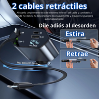 ENCHUFE CONECTOR DE CARRO 4 EN 1