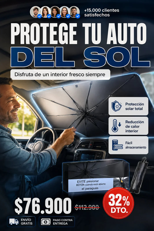 BLOCKSUN: SOMBRILLA PARASOL CARRO🌞
